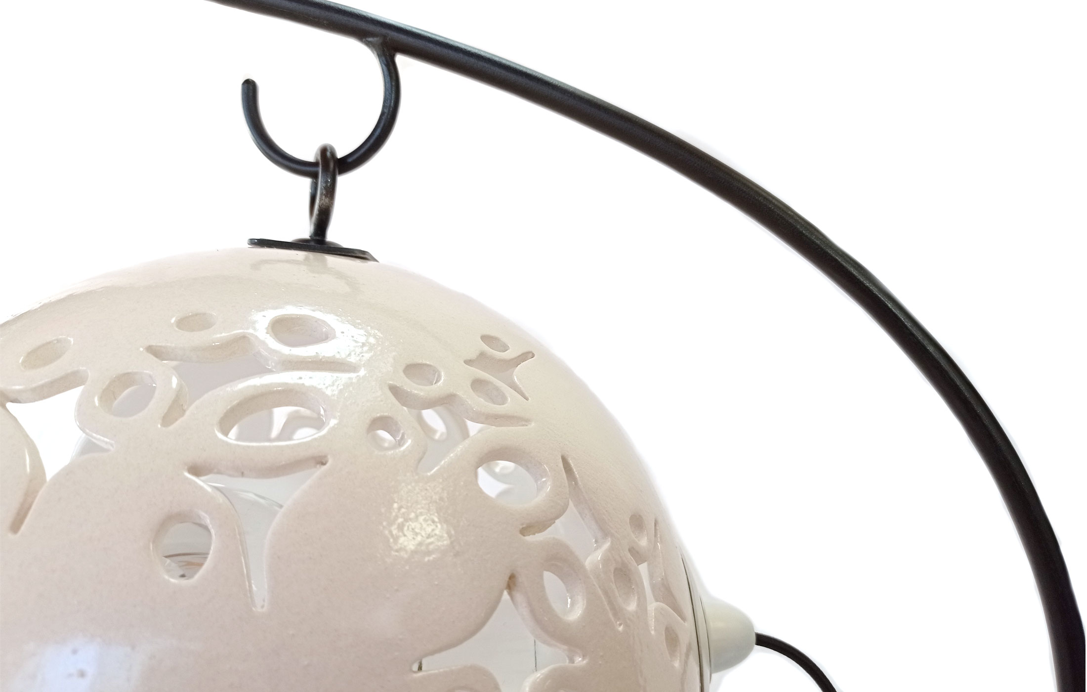 Lampe sur pied Éclosion – Blanc – Image 5